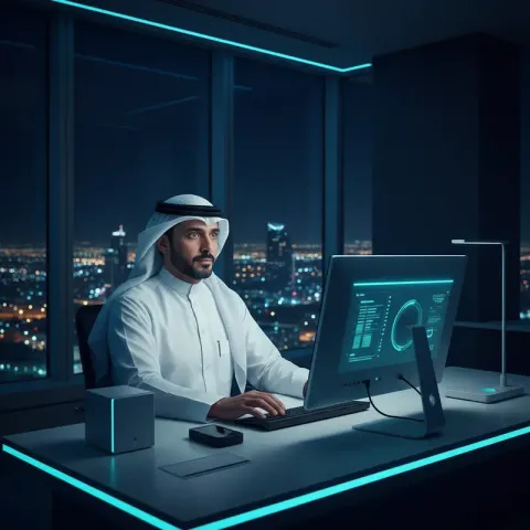 Modern cloud-managed workspace with thin-client device